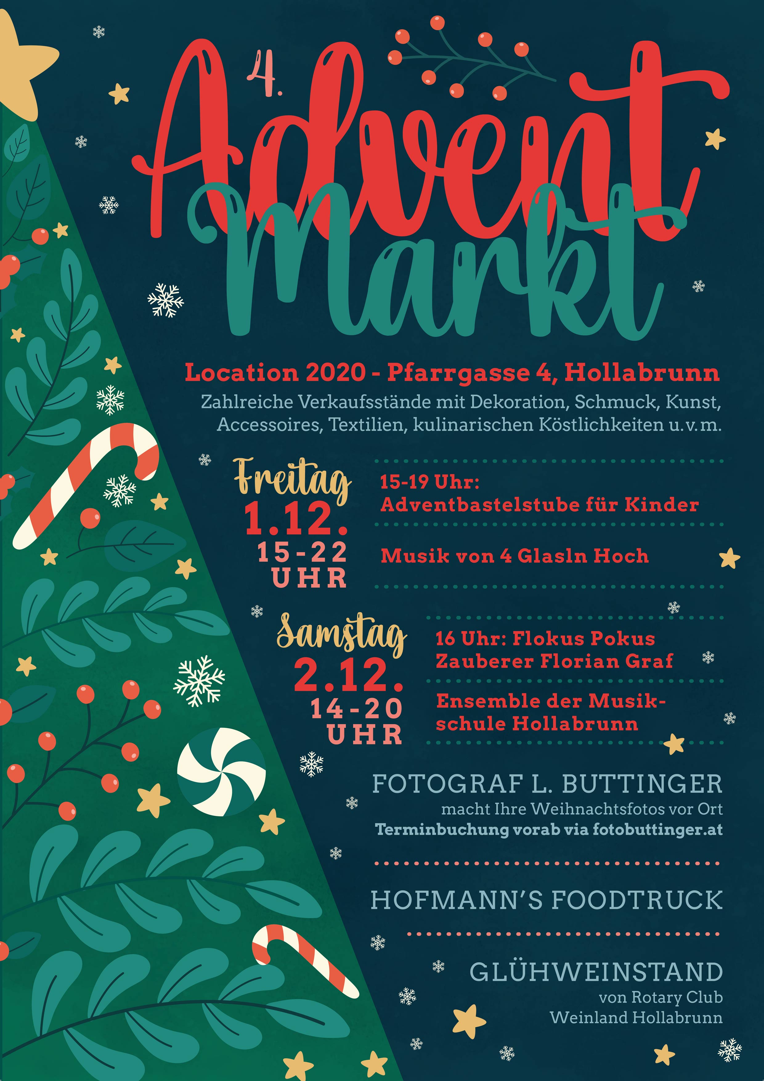 Adventmarkt am 01 und 02. Dezember 2023
